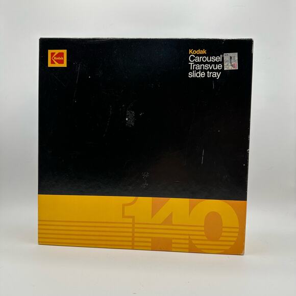 Vintage Kodak Carousel 80 Slide Tray with box Grey - Picture 2 of 8